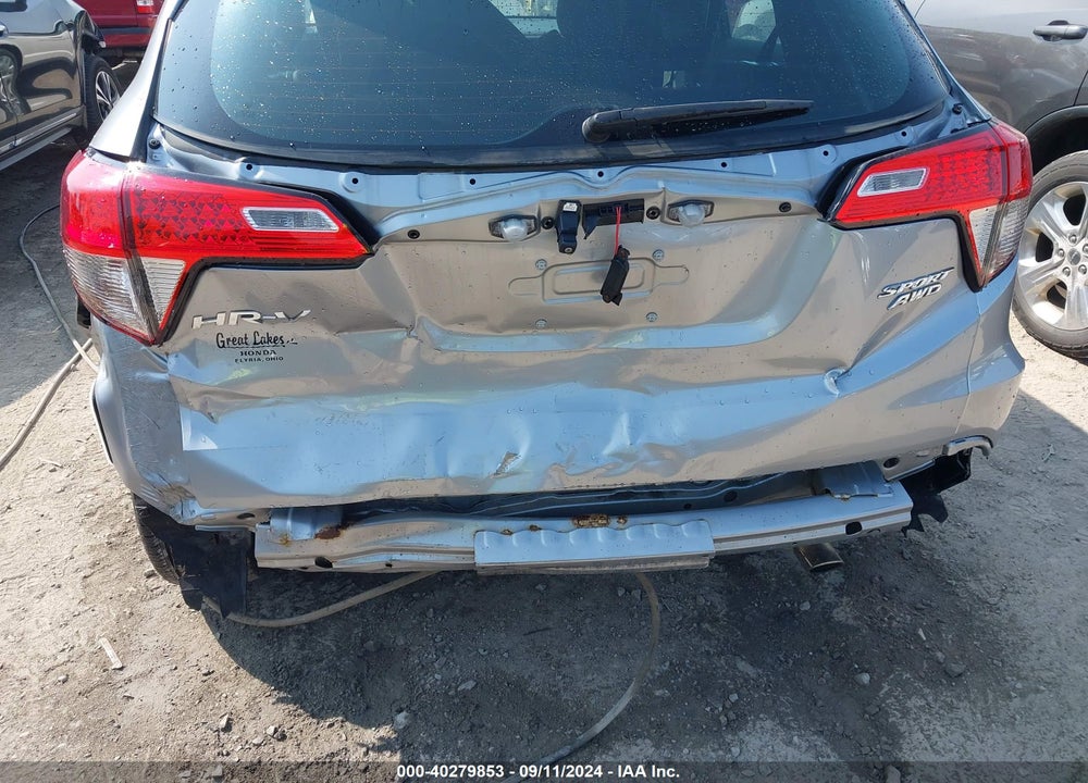 2019 HONDA HR-V SPORT VIN: 3CZRU6H19KG725133