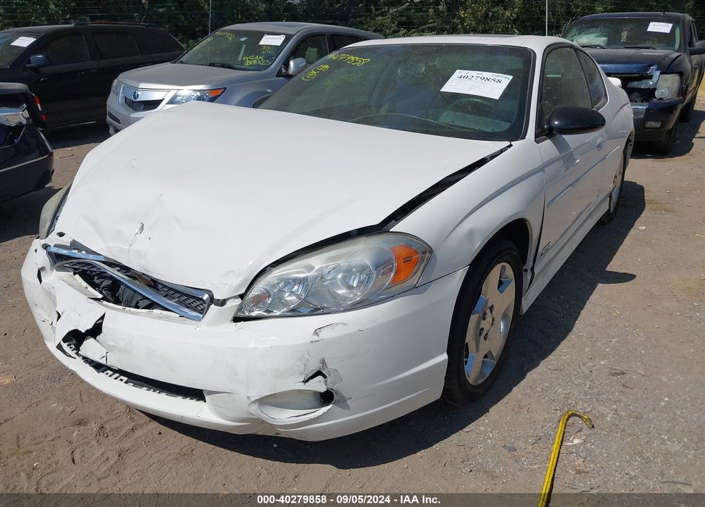 2006 CHEVROLET MONTE CARLO SS VIN: 2G1WL16CX69187182