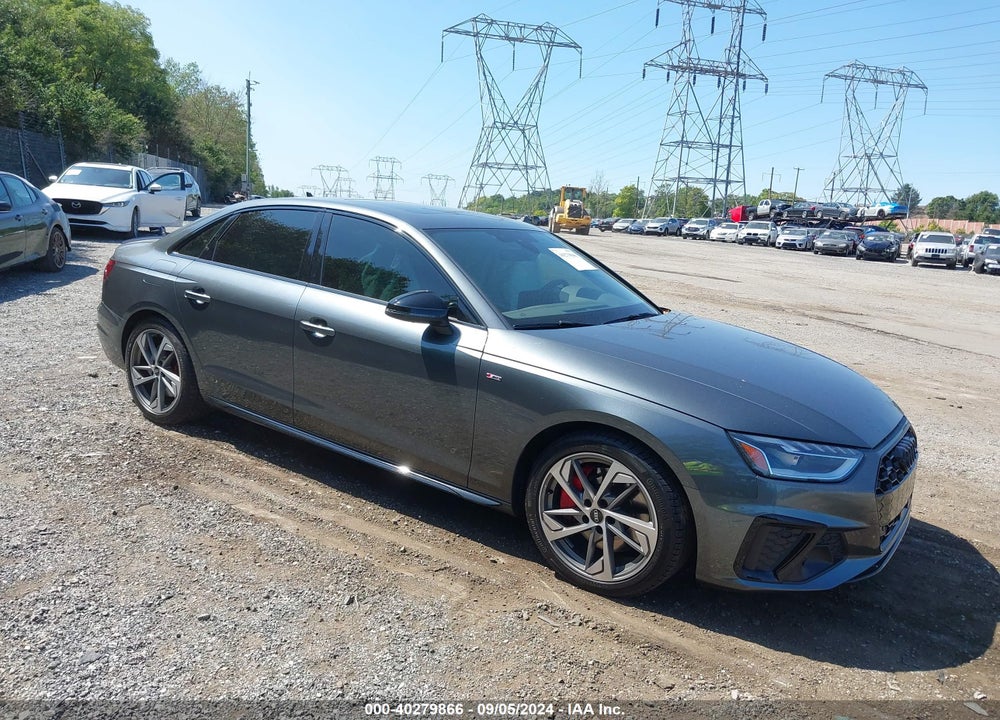 2023 AUDI A4 PREMIUM PLUS 45 TFSI S LINE QUATTRO S TRONIC VIN: WAUEAAF48PA007850