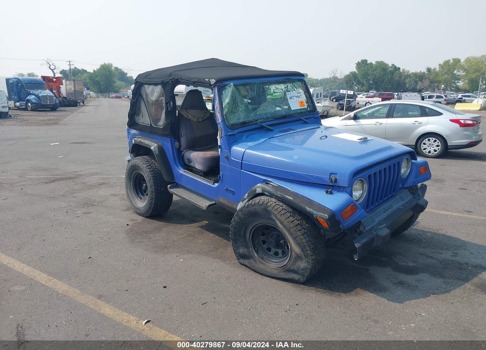 1998 JEEP WRANGLER SPORT VIN: 1J4FY19SXWP769046