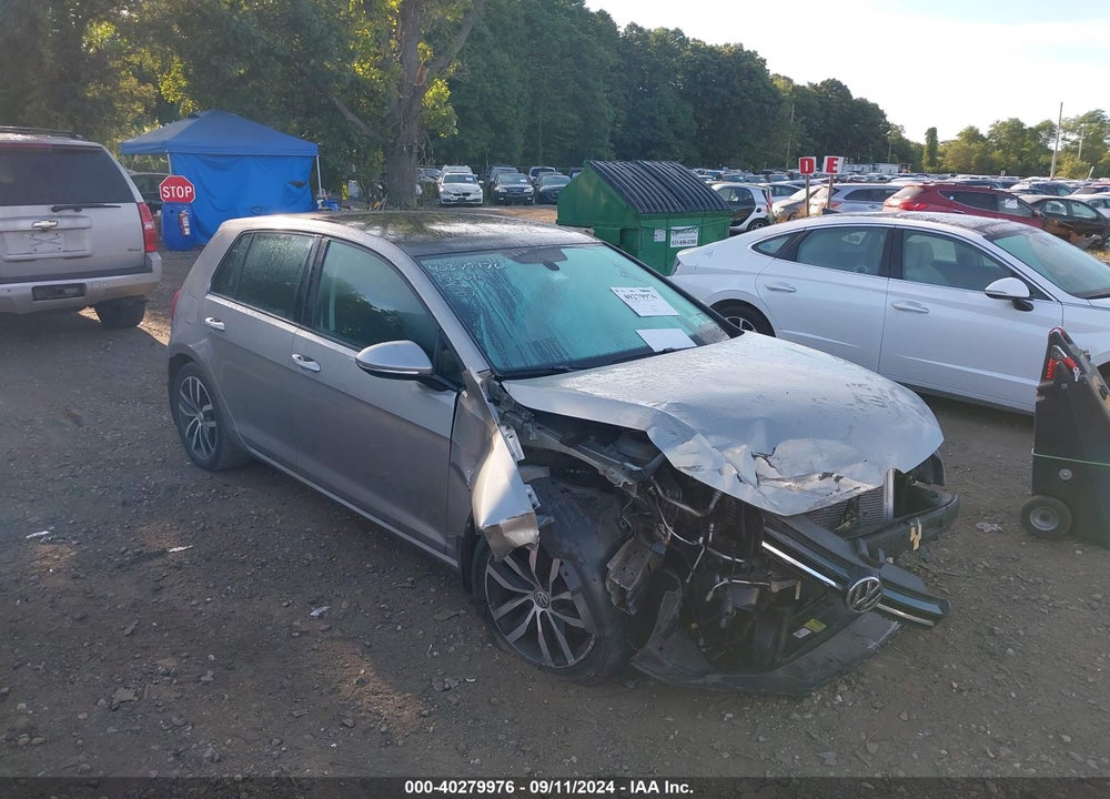 2015 VOLKSWAGEN GOLF TSI SE 4-DOOR VIN: 3VW217AU5FM029965