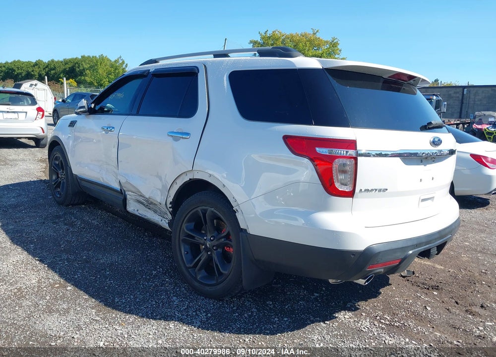 2013 FORD EXPLORER LIMITED VIN: 1FM5K7F89DGC24981