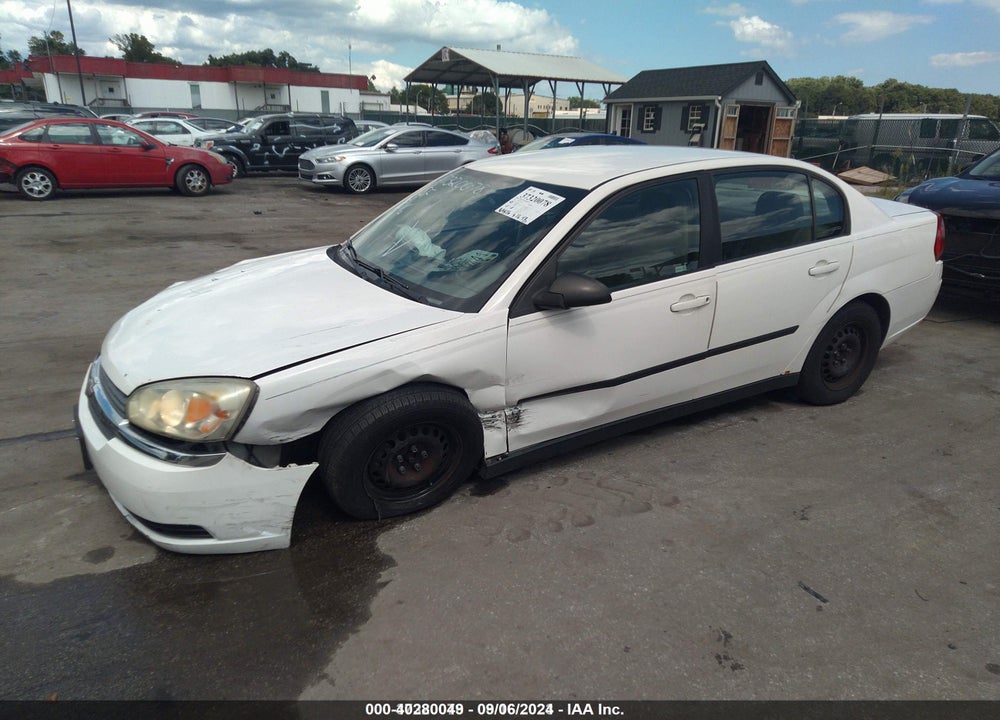 2005 CHEVROLET MALIBU VIN: 1G1ZS52F45F340037