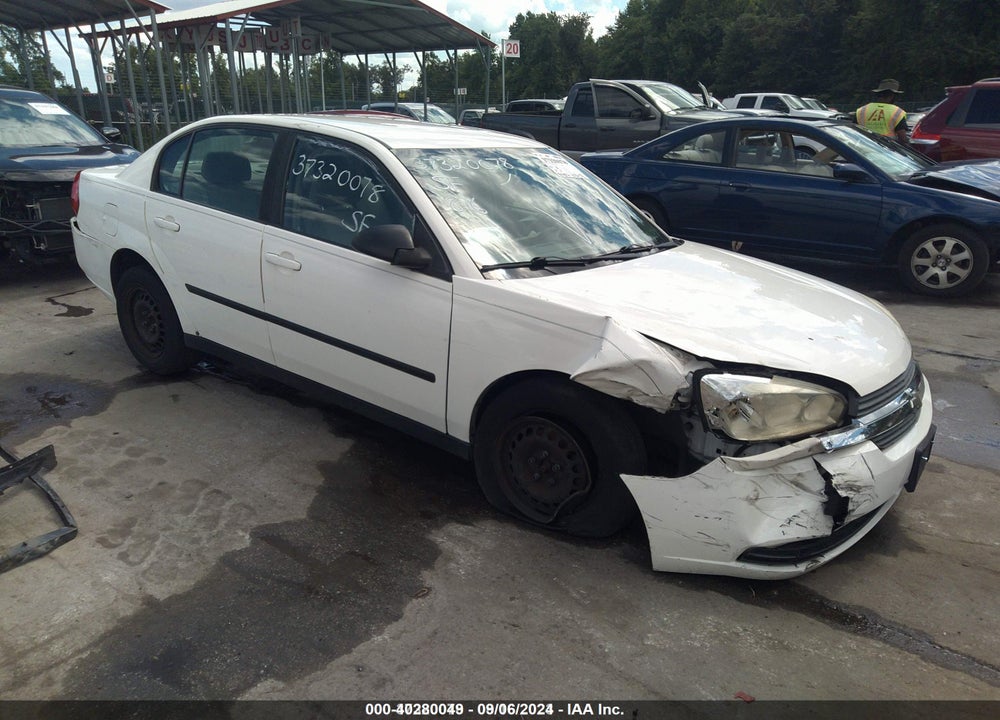 2005 CHEVROLET MALIBU VIN: 1G1ZS52F45F340037