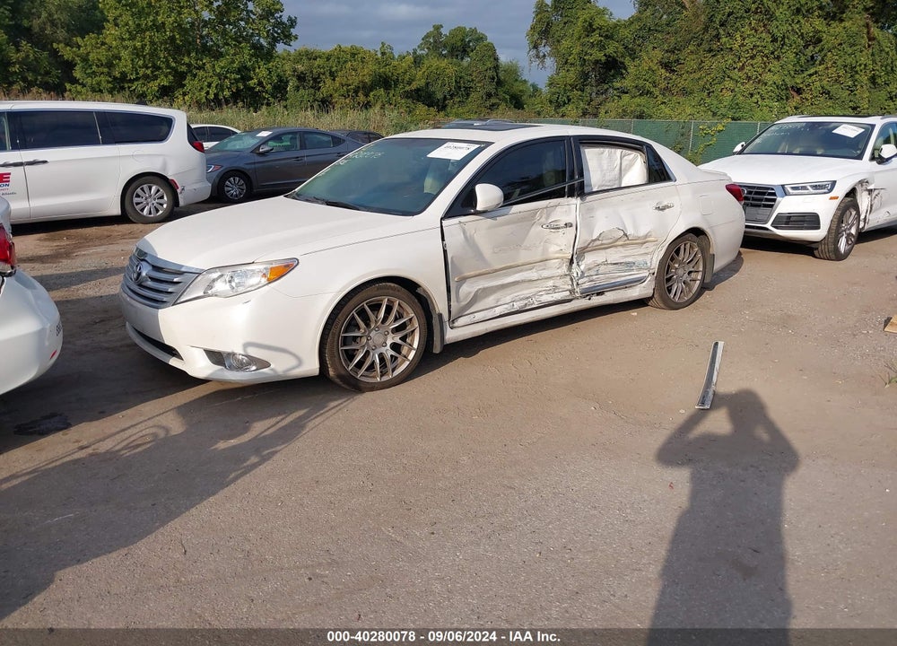 2011 TOYOTA AVALON LIMITED VIN: 4T1BK3DB7BU401231