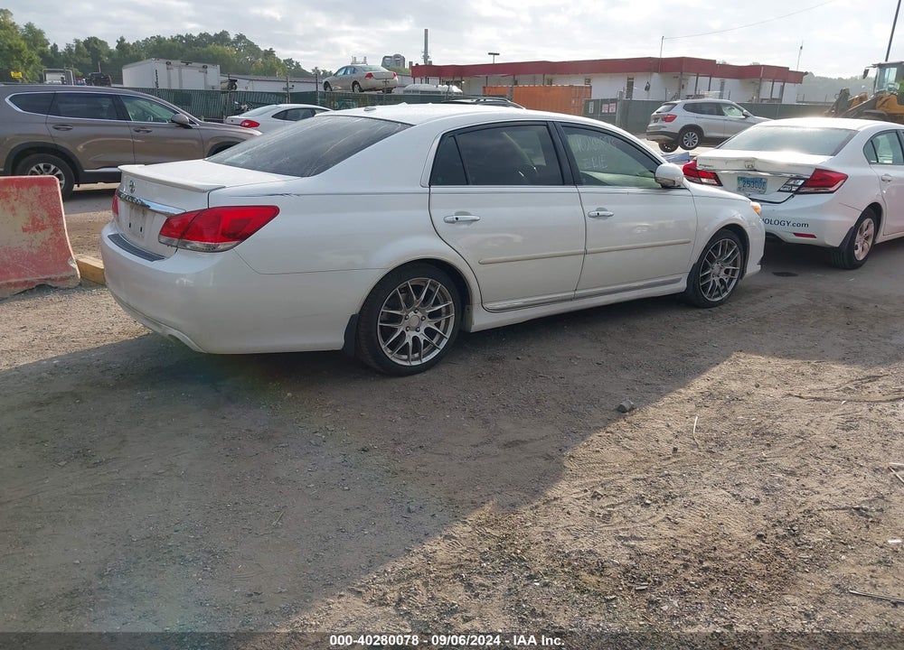 2011 TOYOTA AVALON LIMITED VIN: 4T1BK3DB7BU401231