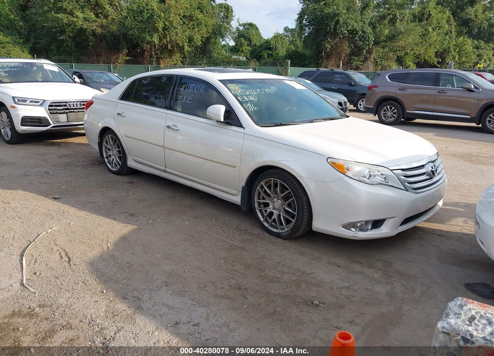 2011 TOYOTA AVALON LIMITED VIN: 4T1BK3DB7BU401231