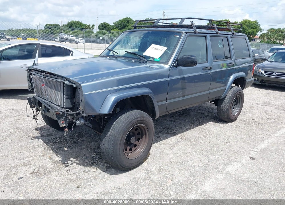 2001 JEEP CHEROKEE SPORT VIN: 1J4FF48S81L595700