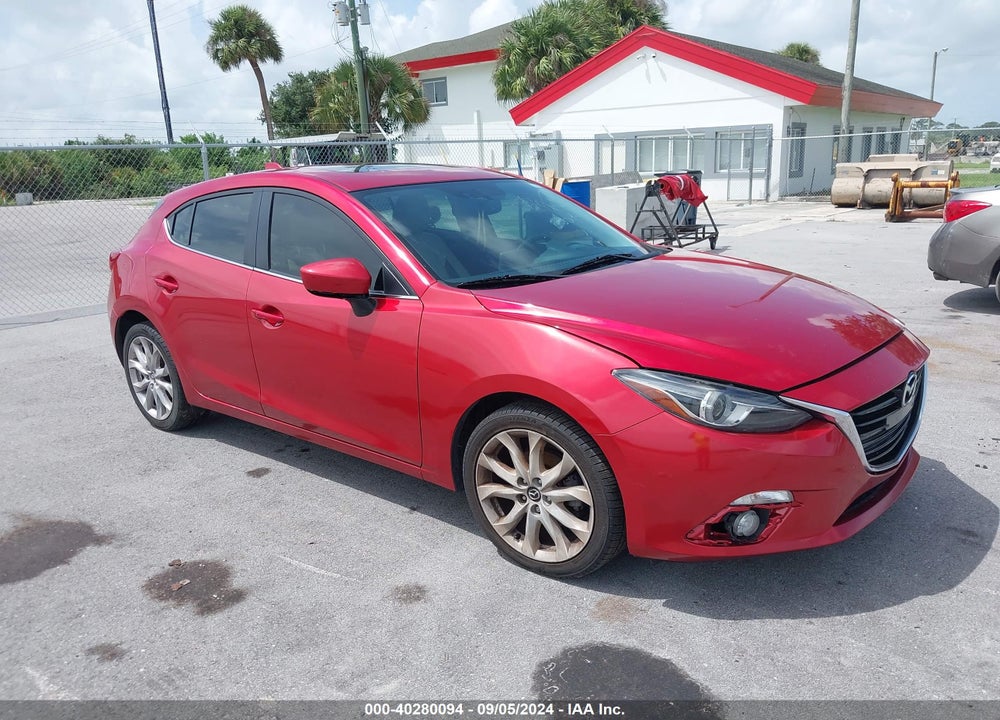 2015 MAZDA 3 S GRAND TOURING VIN: JM1BM1M32F1242685