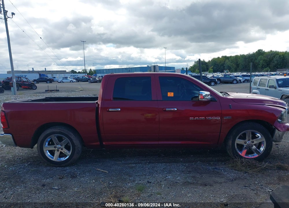 2012 RAM 1500 SLT VIN: 1C6RD7LT6CS291064