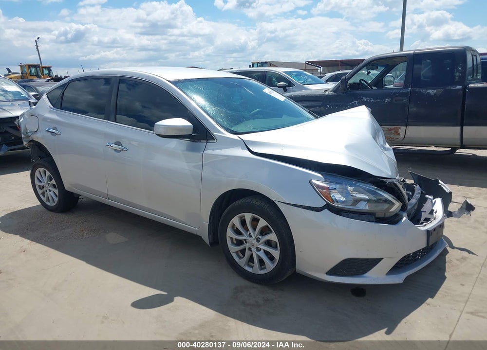 2019 NISSAN SENTRA SV VIN: 3N1AB7AP4KL618871