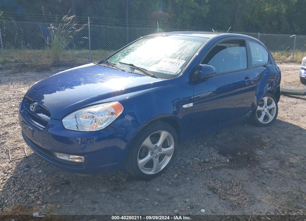 2007 HYUNDAI ACCENT SE VIN: KMHCN36C97U025558
