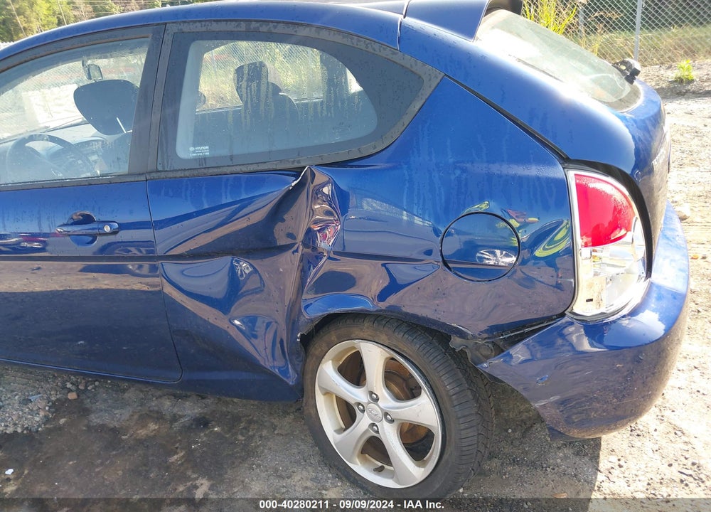 2007 HYUNDAI ACCENT SE VIN: KMHCN36C97U025558