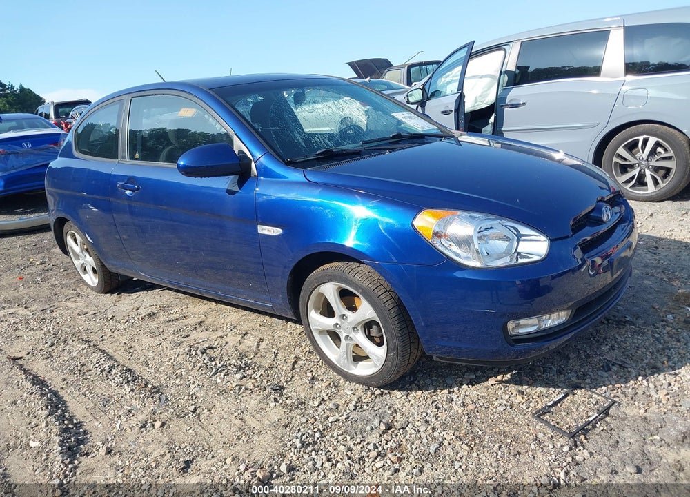 2007 HYUNDAI ACCENT SE VIN: KMHCN36C97U025558
