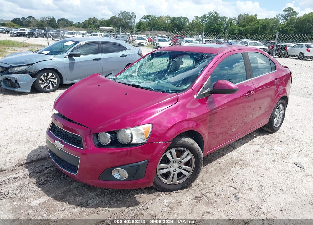2014 CHEVROLET SONIC LT AUTO VIN: 1G1JC5SH6E4127209