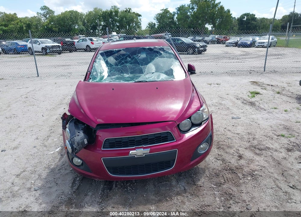 2014 CHEVROLET SONIC LT AUTO VIN: 1G1JC5SH6E4127209