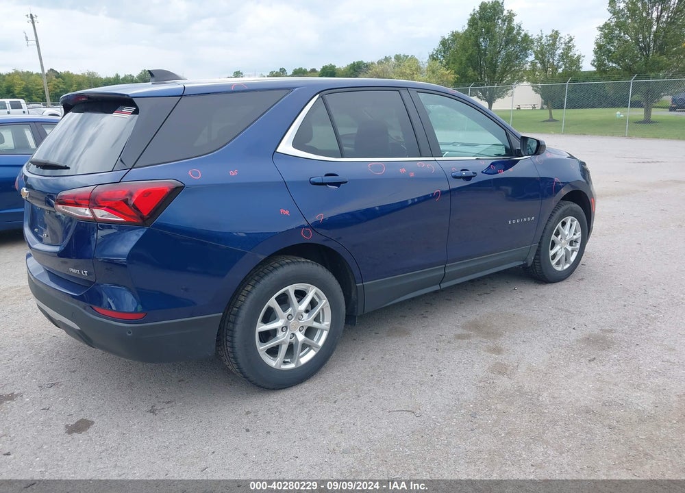 2022 CHEVROLET EQUINOX AWD LT VIN: 3GNAXUEV2NL283613