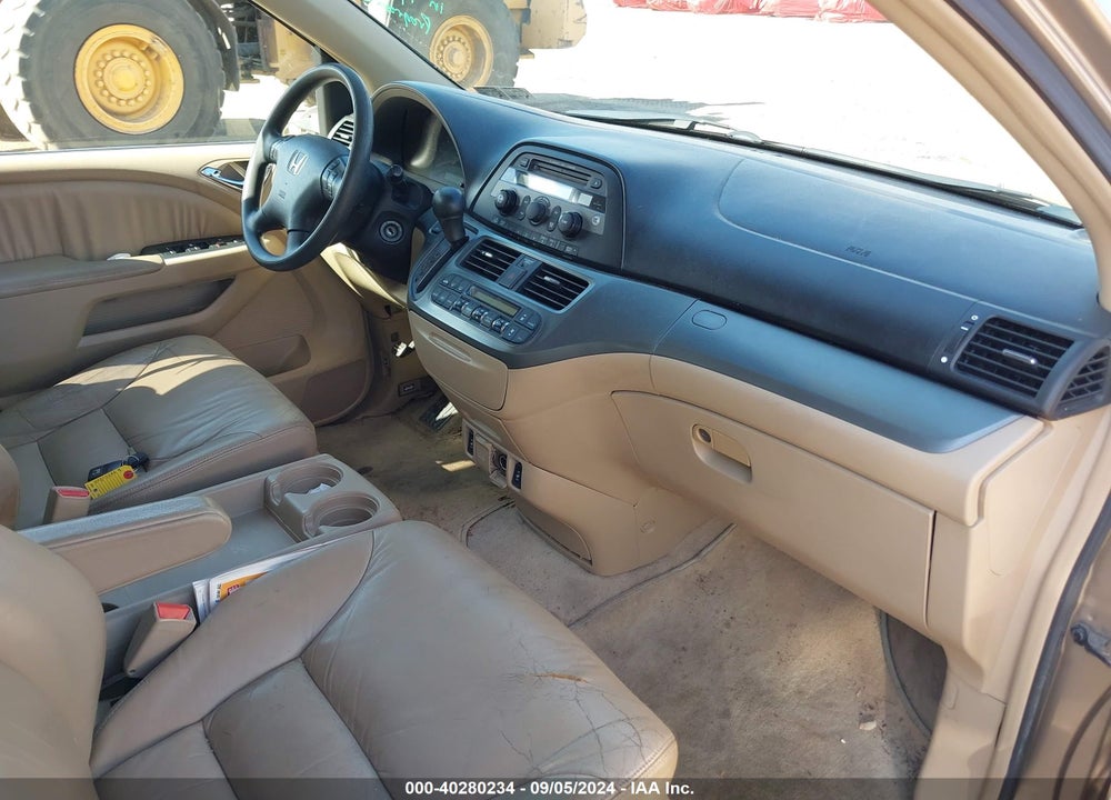 2005 HONDA ODYSSEY EX-L VIN: 5FNRL38675B416421