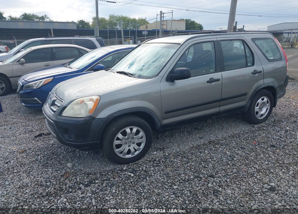 2006 HONDA CR-V LX VIN: JHLRD68506C009256