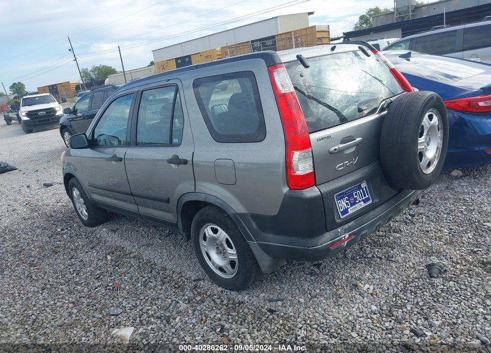 2006 HONDA CR-V LX VIN: JHLRD68506C009256