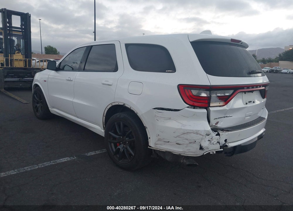 2018 DODGE DURANGO SRT AWD VIN: 1C4SDJGJ2JC156185
