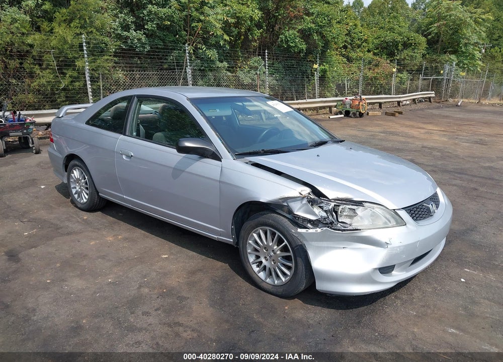 2005 HONDA CIVIC LX VIN: 1HGEM22585L072909