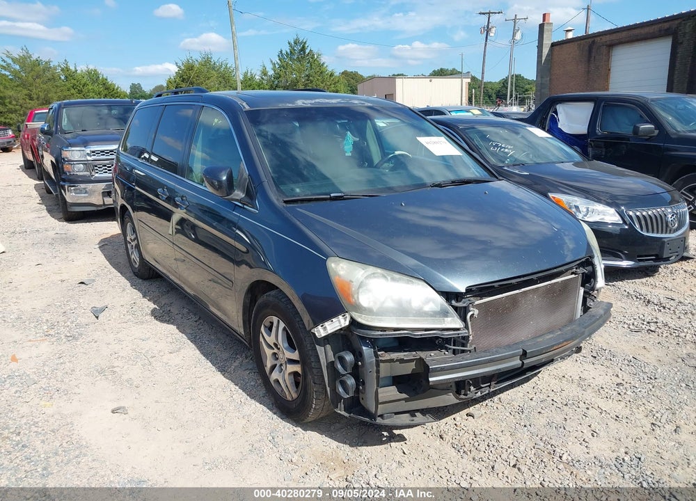 2006 HONDA ODYSSEY EX-L VIN: 5FNRL38746B459558