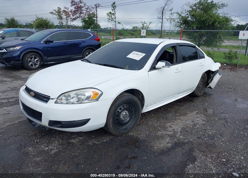 2014 CHEVROLET IMPALA LIMITED POLICE VIN: 2G1WD5E36E1131288