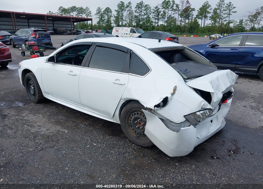 2014 CHEVROLET IMPALA LIMITED POLICE VIN: 2G1WD5E36E1131288