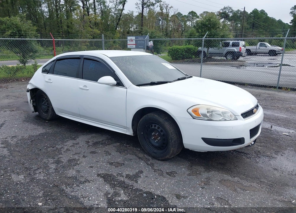 2014 CHEVROLET IMPALA LIMITED POLICE VIN: 2G1WD5E36E1131288