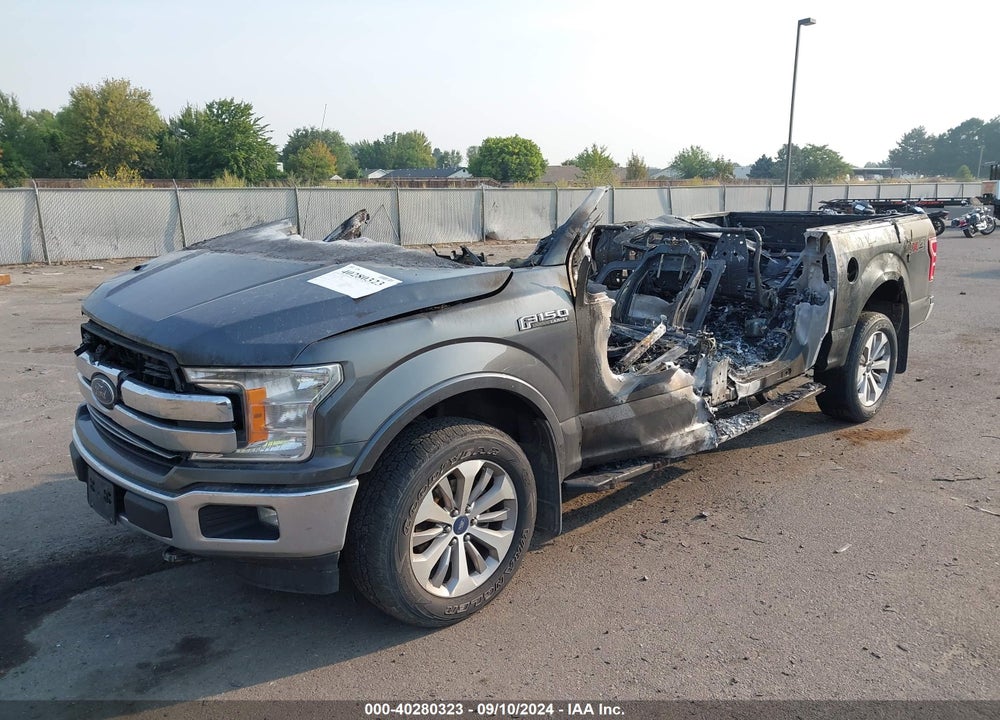 2018 FORD F-150 LARIAT VIN: 1FTEW1EG2JFA34696