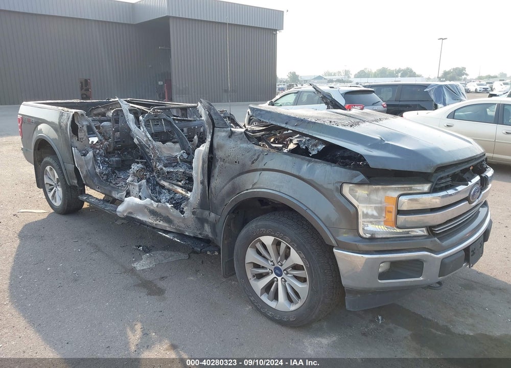 2018 FORD F-150 LARIAT VIN: 1FTEW1EG2JFA34696