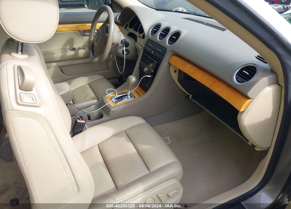 2006 AUDI A4 1.8T VIN: WAUAC48H76K008152