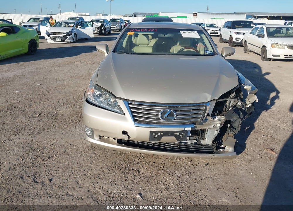 2012 LEXUS ES 350 VIN: JTHBK1EG6C2480566