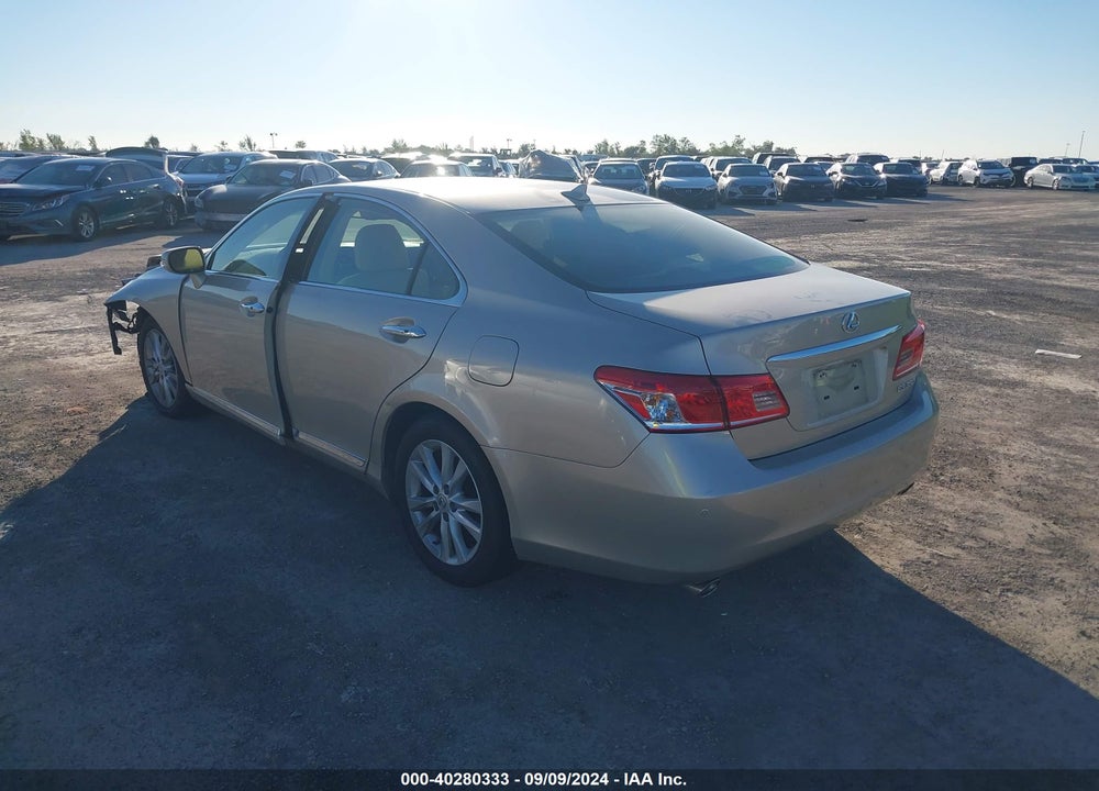 2012 LEXUS ES 350 VIN: JTHBK1EG6C2480566