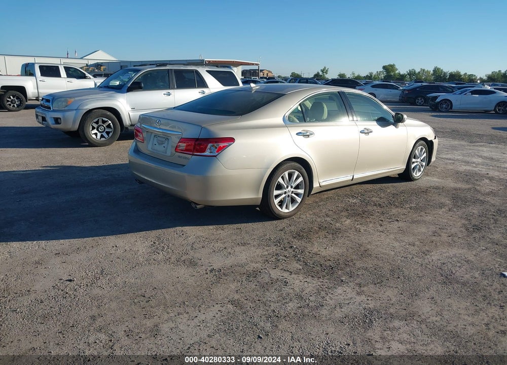 2012 LEXUS ES 350 VIN: JTHBK1EG6C2480566