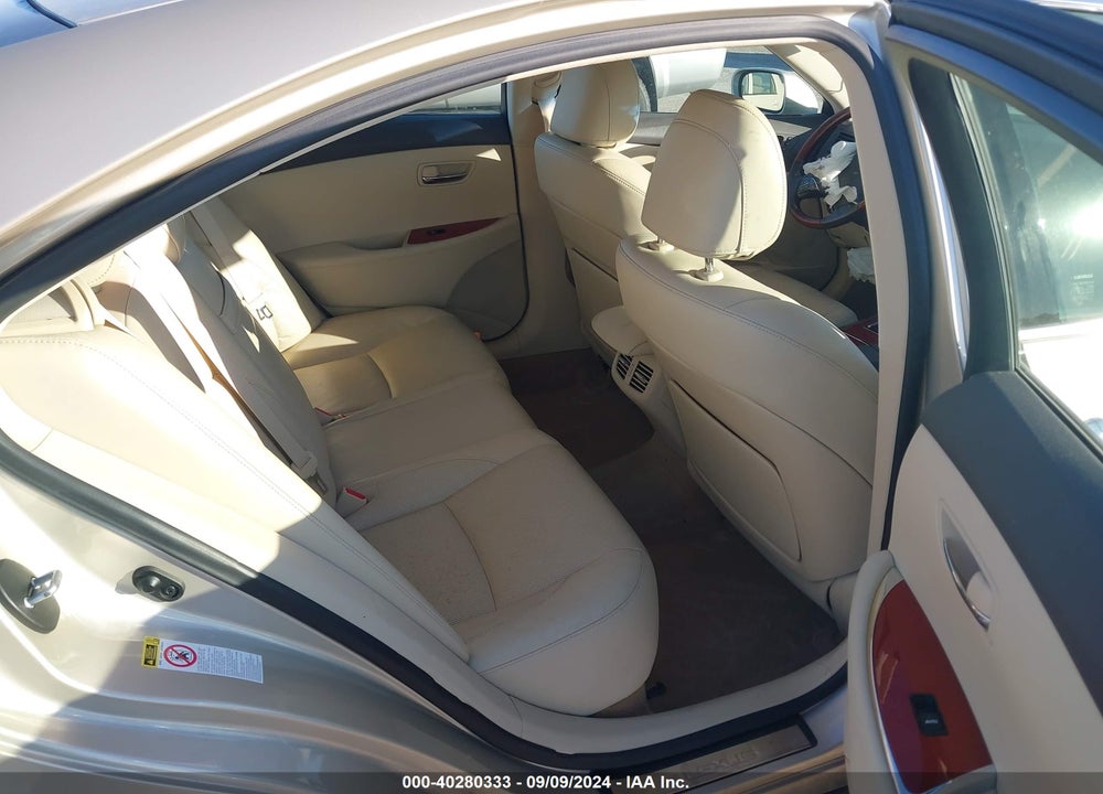 2012 LEXUS ES 350 VIN: JTHBK1EG6C2480566