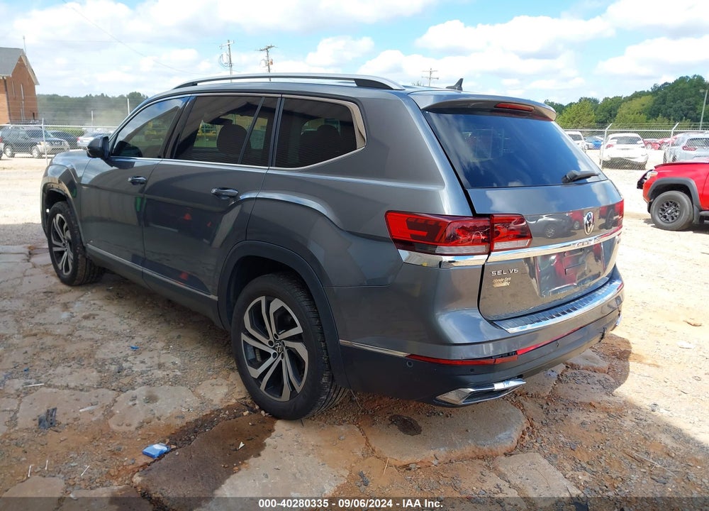2021 VOLKSWAGEN ATLAS 3.6L V6 SEL PREMIUM VIN: 1V2TR2CA4MC598373