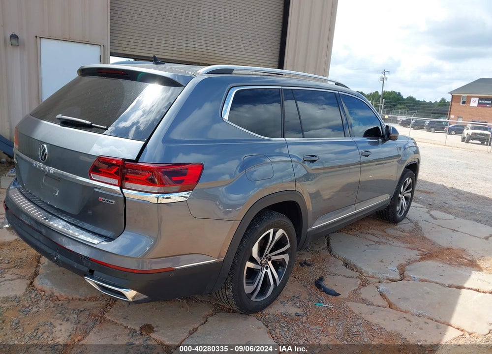 2021 VOLKSWAGEN ATLAS 3.6L V6 SEL PREMIUM VIN: 1V2TR2CA4MC598373