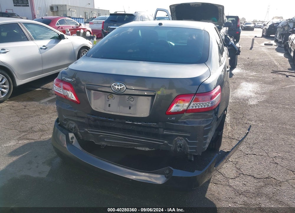 2011 TOYOTA CAMRY LE VIN: 4T4BF3EK4BR132307