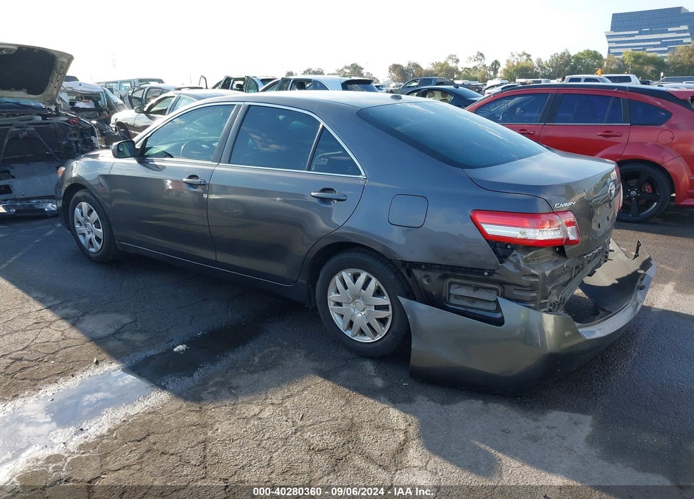 2011 TOYOTA CAMRY LE VIN: 4T4BF3EK4BR132307