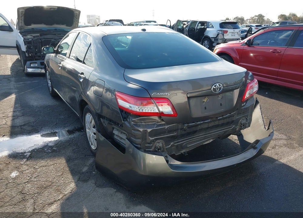 2011 TOYOTA CAMRY LE VIN: 4T4BF3EK4BR132307