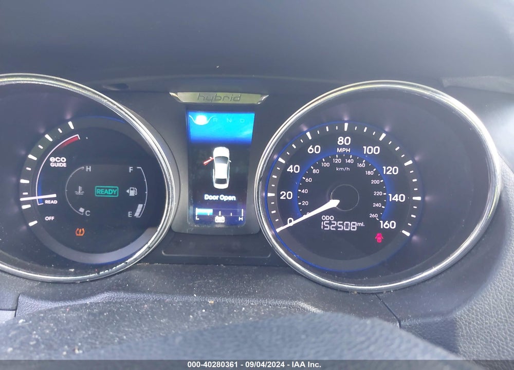 2013 HYUNDAI SONATA HYBRID VIN: KMHEC4A48DA083811