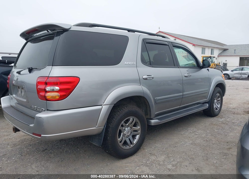 2004 TOYOTA SEQUOIA LIMITED V8 VIN: 5TDBT48A64S211369