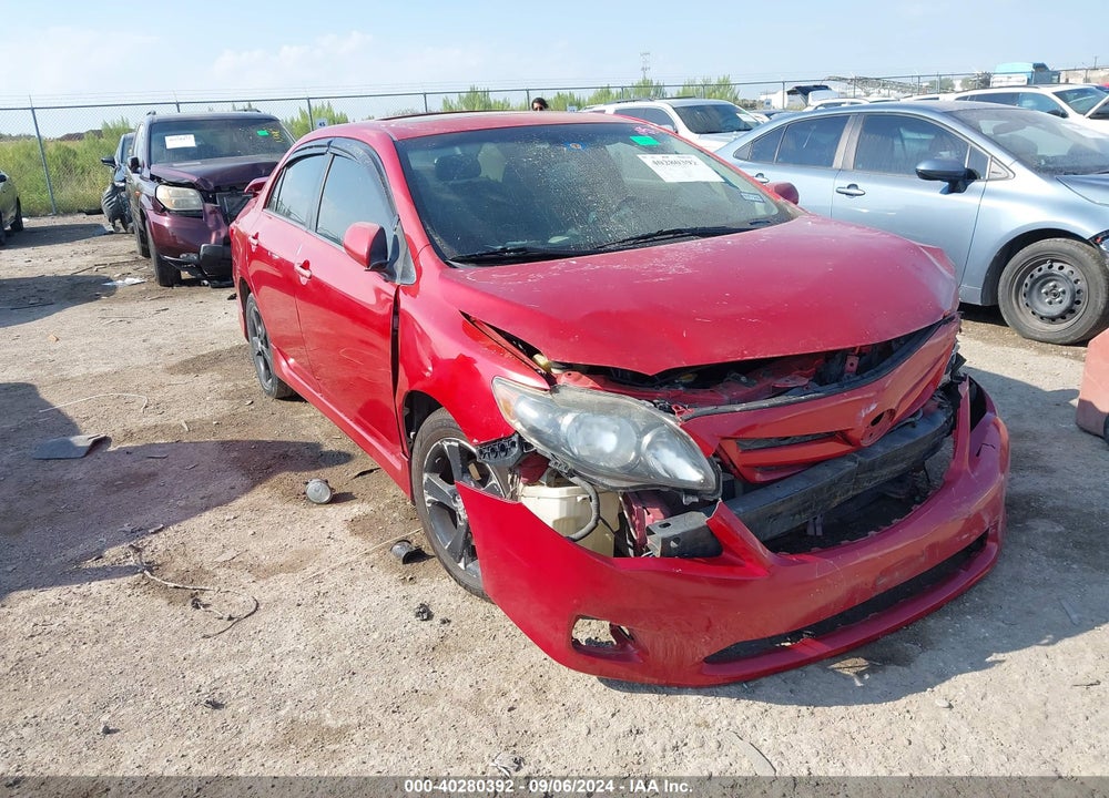 2012 TOYOTA COROLLA S VIN: 5YFBU4EE9CP029984