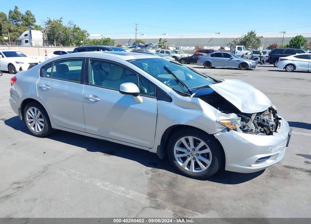 2012 HONDA CIVIC EX VIN: 2HGFB2F81CH305036