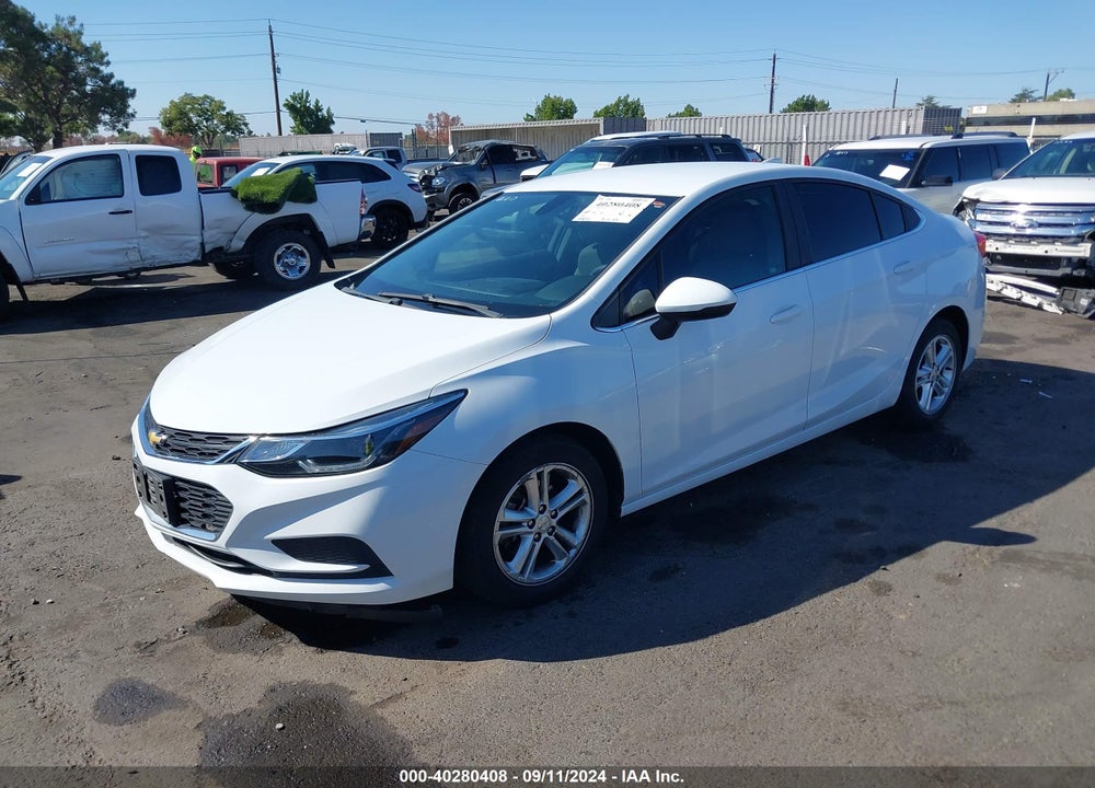 2017 CHEVROLET CRUZE LT AUTO VIN: 1G1BE5SM7H7182248