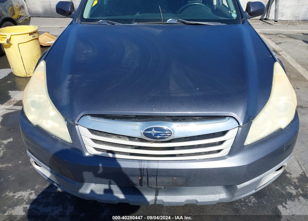 2010 SUBARU OUTBACK 2.5I PREMIUM VIN: 4S4BRBCC4A3354289