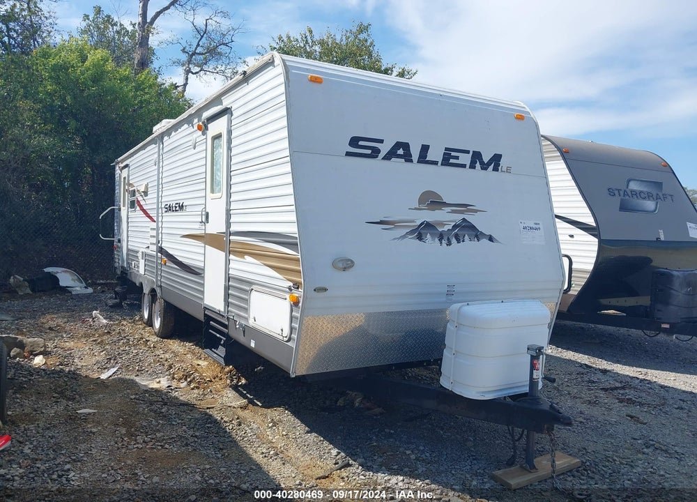 2009 SALEM TRAVEL TRLR VIN: 4X4TSMD209R397142