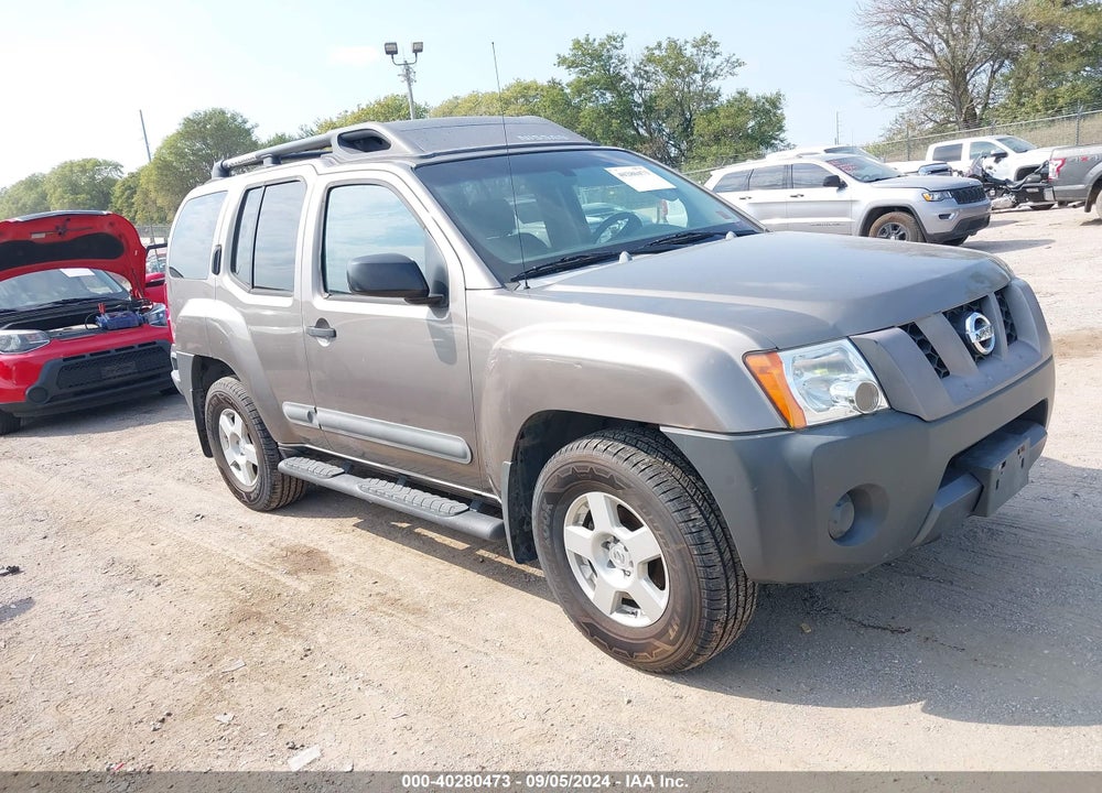 2005 NISSAN XTERRA S VIN: 5N1AN08W05C624851